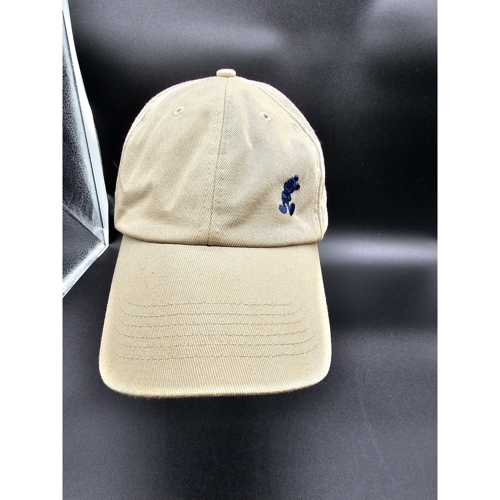Disney‎ Parks 100% Cotton Adult Mickey Mouse Baseball Cap Hat Golfing